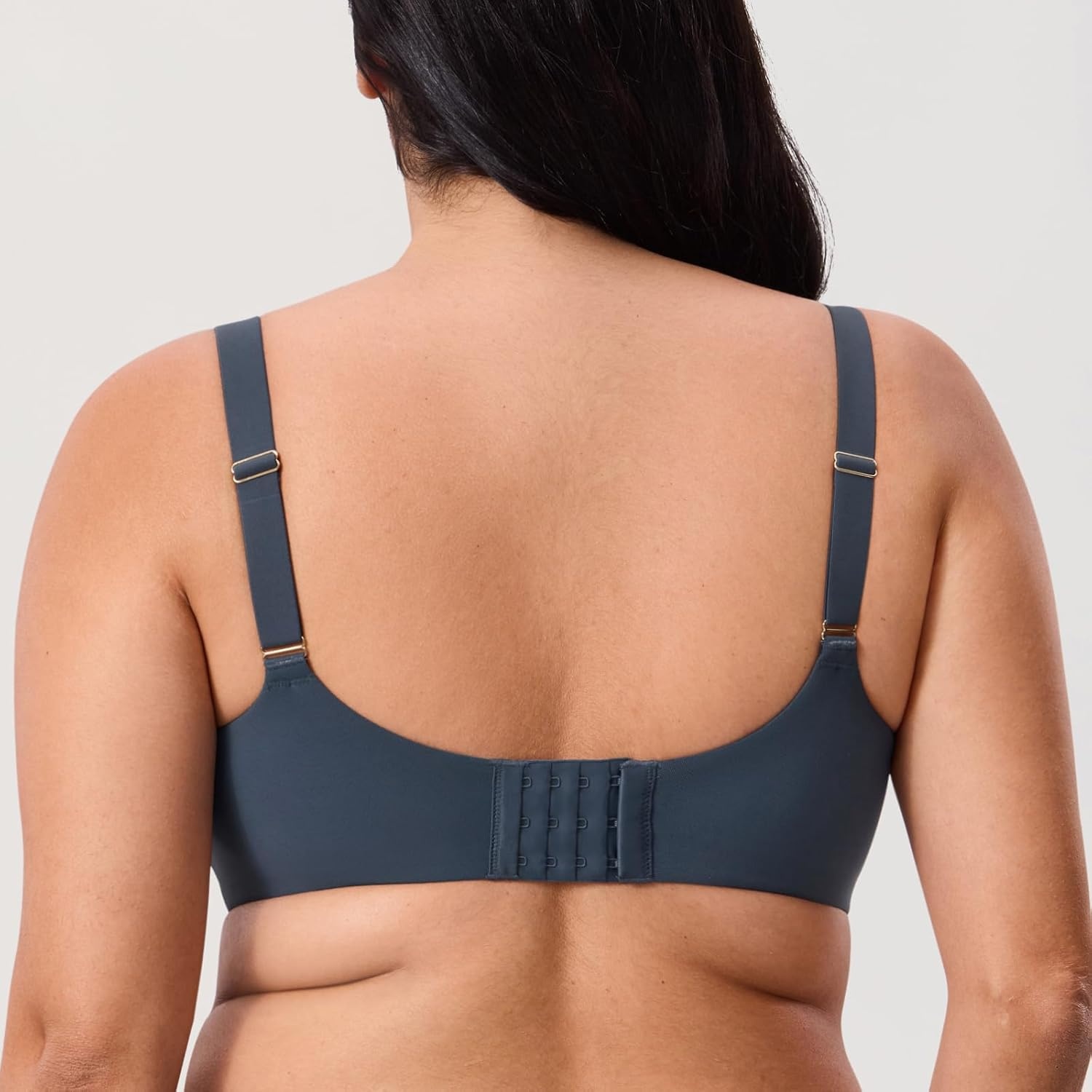 image:imageDELIMIRA Womens Cosnufy Sheer Full Coverage Bra Underwire Mesh See Through Plus Size UnlinedSargasso