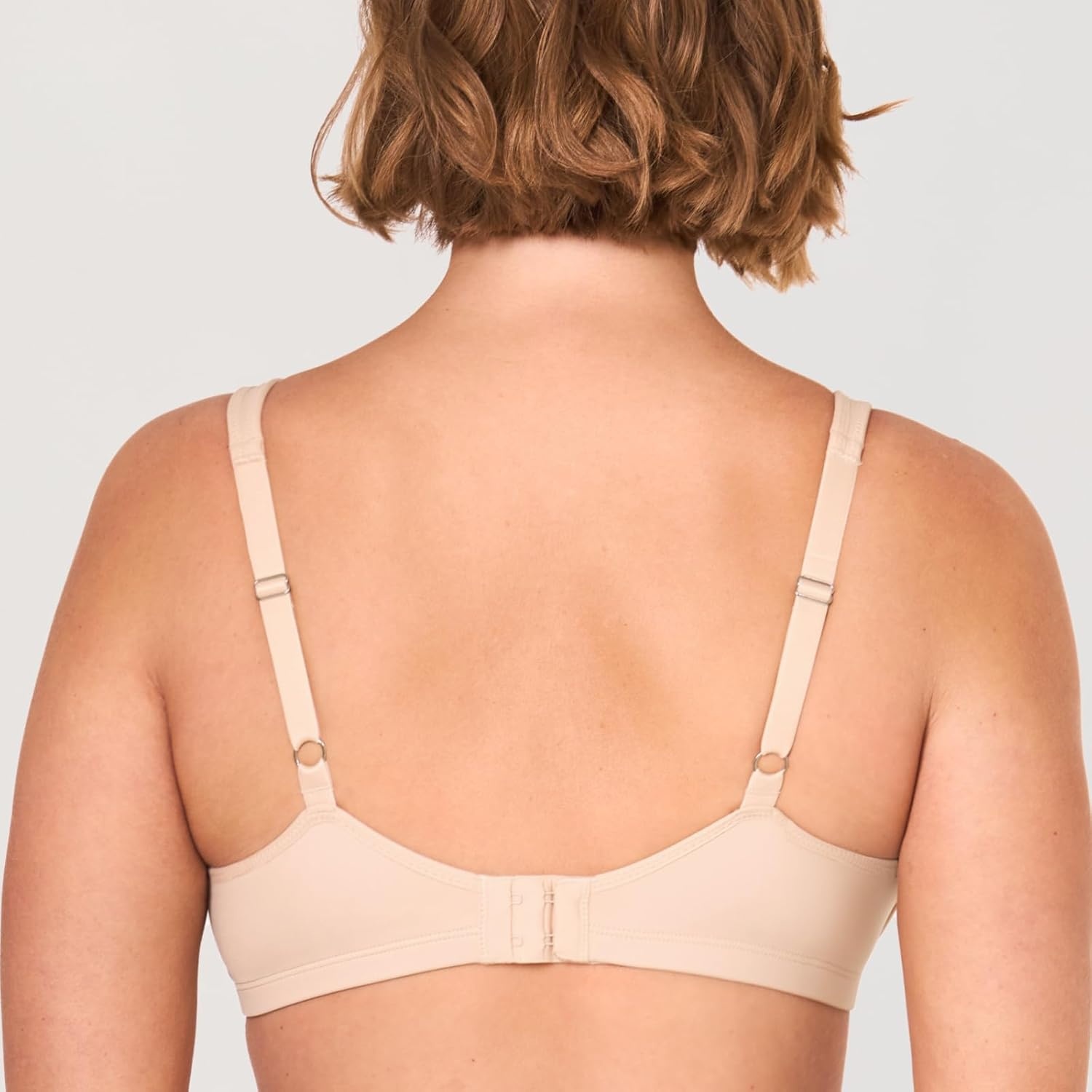 image:imageDELIMIRA Womens Minimizer Bra Plus Size Underwire Smooth Full Coverage Seamless BrasBeige