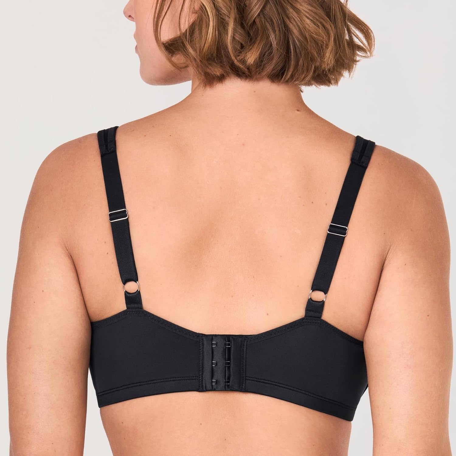 image:imageDELIMIRA Womens Minimizer Bra Plus Size Underwire Smooth Full Coverage Seamless BrasBlack