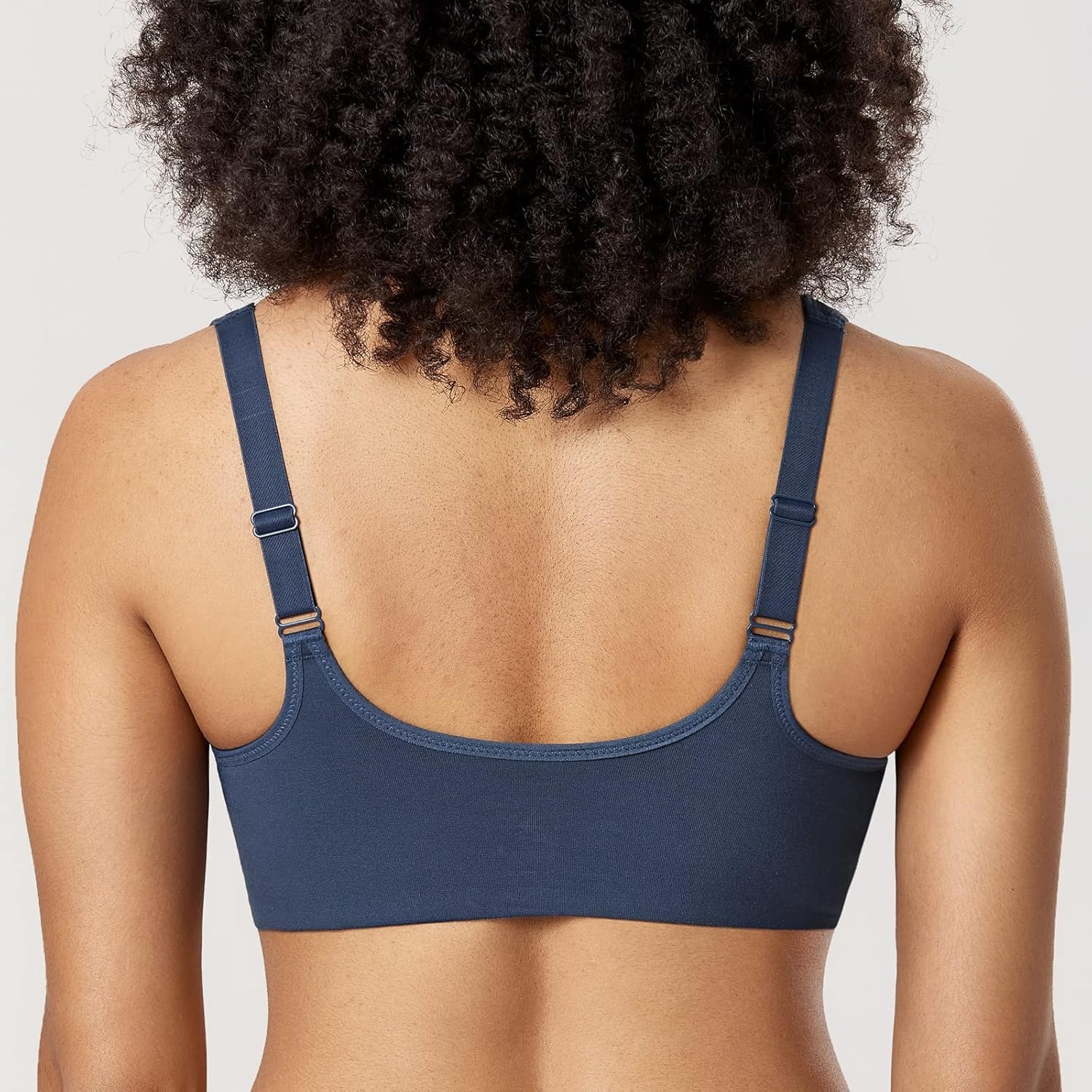 image:imageDELIMIRA Womens Front Closure Bras Plus Size Full Coverage Underwire Unlined Supportive Lace BraSargasso