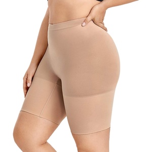 image:imageDELIMIRA Womens Tummy Control Shapewear Thigh Slimmer Shorts High WaistTaupe Tan