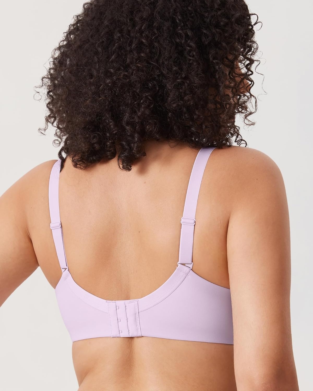image:imageDELIMIRA Womens Balconette Bra Full Coverage Plus Size Tshirt Underwire Back Smoothing Seamless BrasOrchid Hush